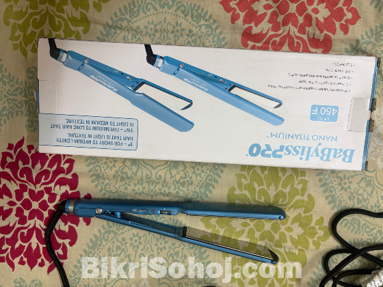 BabylissPro Nano Titanium Flat Iron (Straightener)